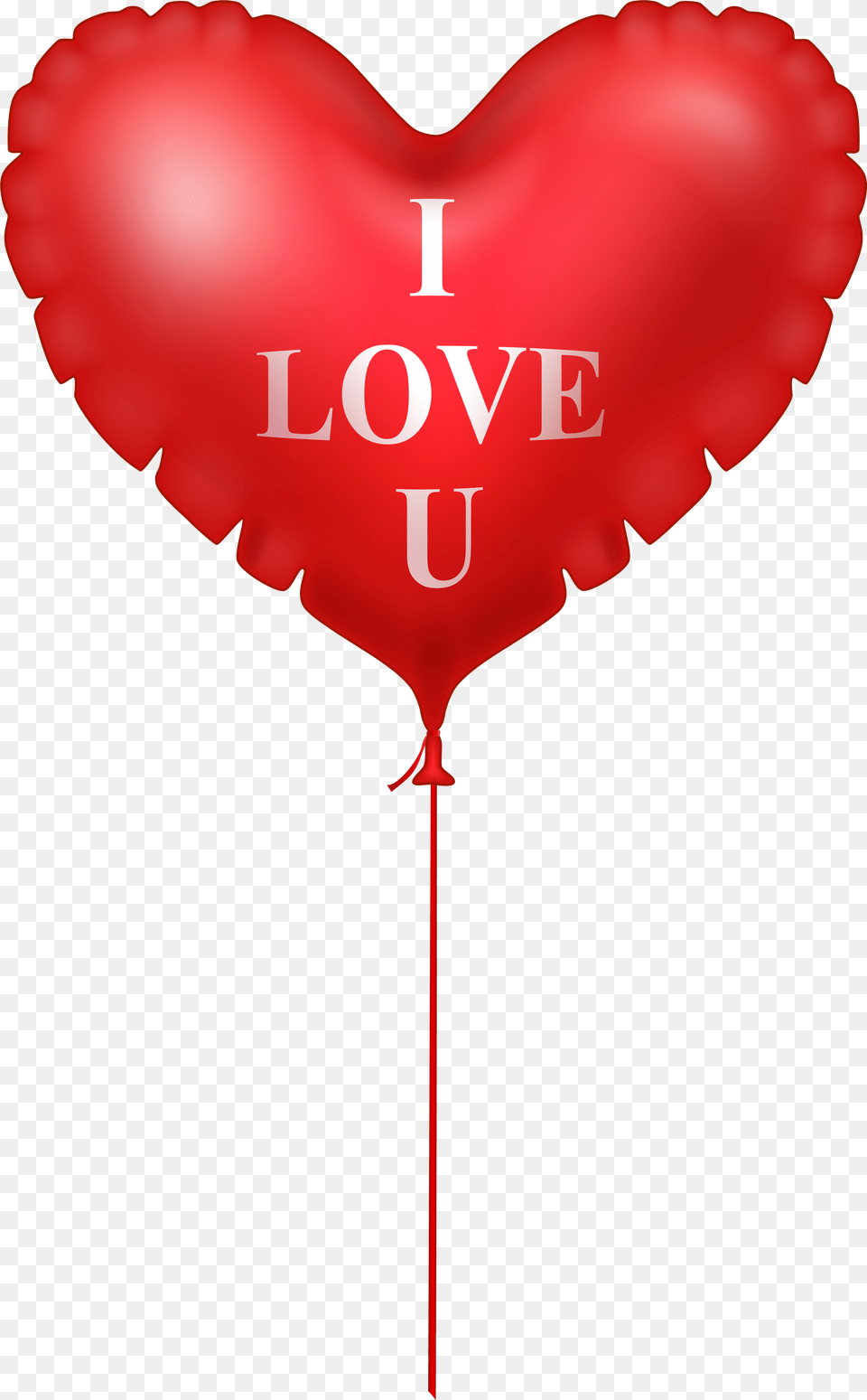 I Love You Heart Love Heart Balloon Free Png Download