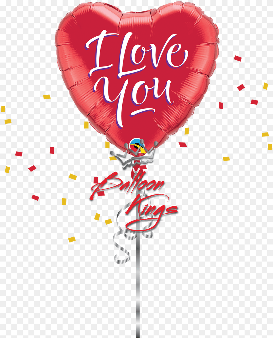 I Love You Heart Red Balloon I Love You Free Png Download