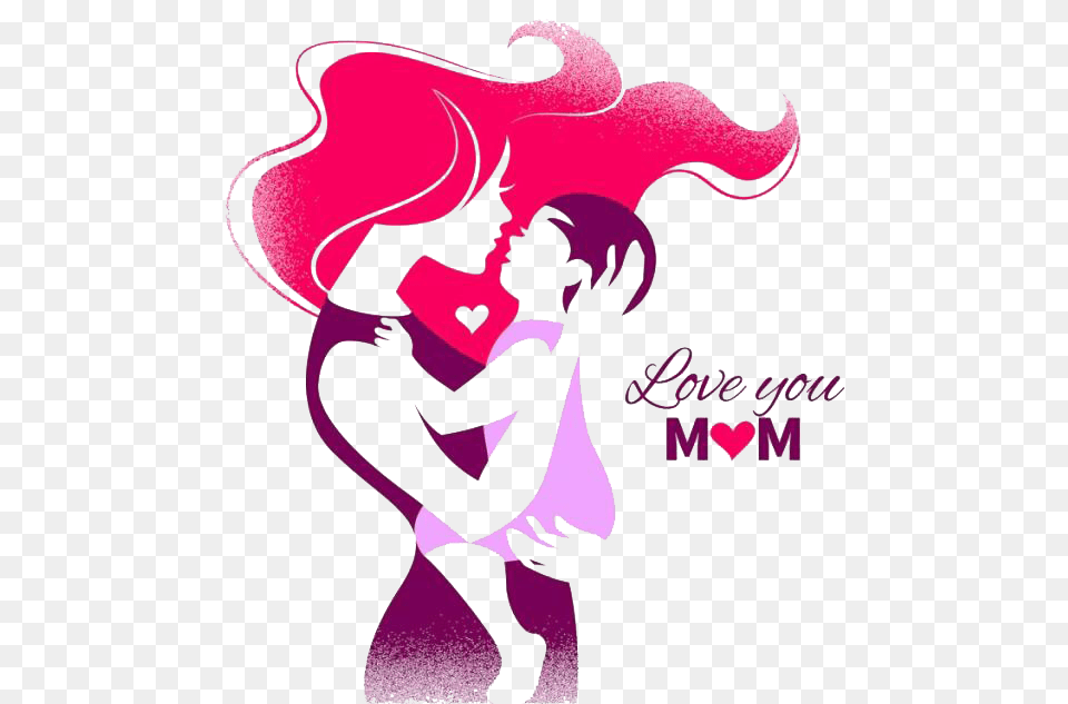 I Love You Mom Mother39s Day 2019 Uae, Purple, Book, Publication, Person Free Png