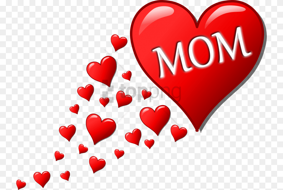I Love You Mother Mothers Day Heart Hearts For Mother39s Day, Food, Ketchup Free Transparent Png
