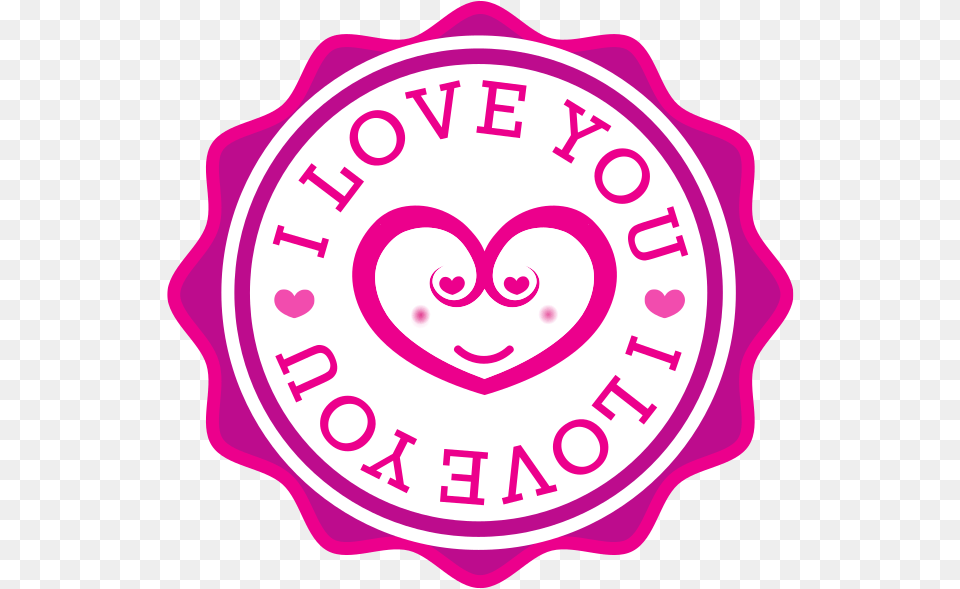 I Love You Openclipart John J Russell Memorial High School Logo, Purple, Badge, Symbol, Food Free Transparent Png