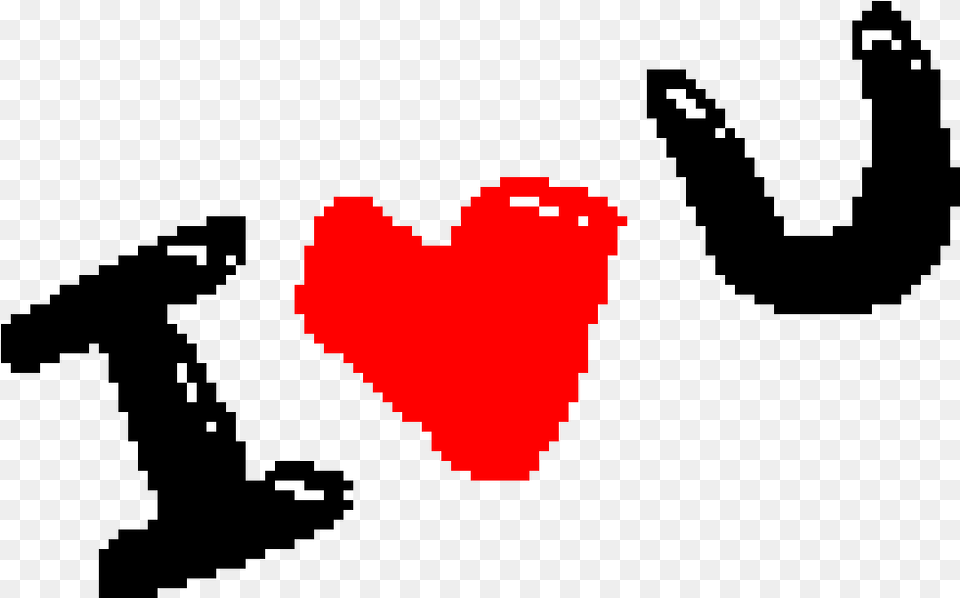 I Love You Pixel Art Maker Love You Pixel, Heart, Dynamite, Weapon Free Png Download