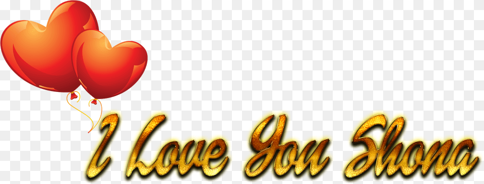 I Love You Shona Heart Happy Birthday Janu Heart, Balloon Free Transparent Png