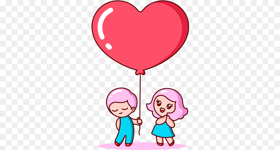 I Love You Vector Illustration Design Cute Art Valentine After The Antique, Balloon, Baby, Person, Face Free Png Download