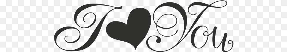 I Love You Word Art File Type Heart, Text Free Transparent Png