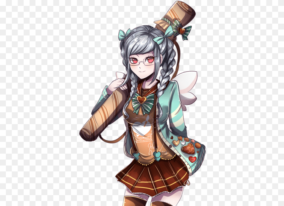 I Loved This Commission So Much Peko In Kotori39s Outfit Cartoon, Publication, Book, Comics, Adult Png