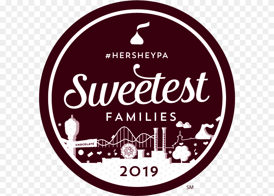 I M A Hershey Sweetest Families Panelist Hershey, Advertisement, Poster, Maroon, Logo Png