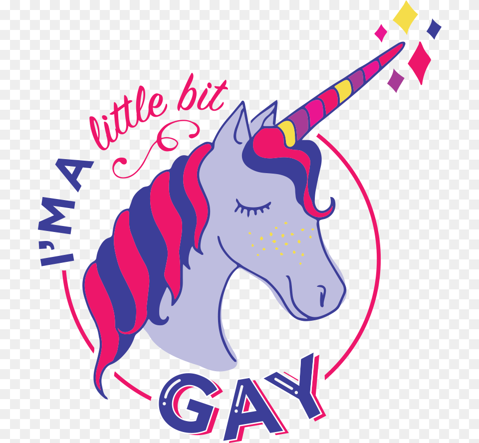 I M A Little Bit Gay Gay Sticker, Baby, Person Free Png