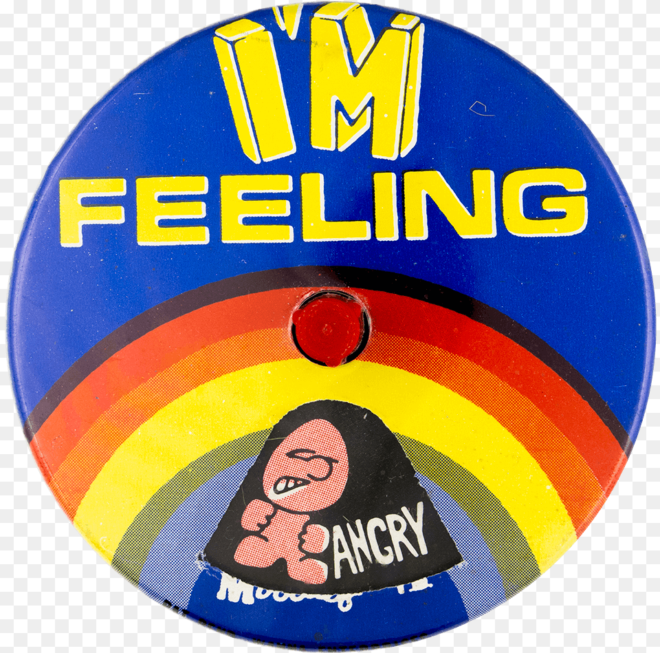 I M Feeling Moodies Angry Innovative Busy Beaver Button Circle, Disk, Person, Dvd, Badge Png Image