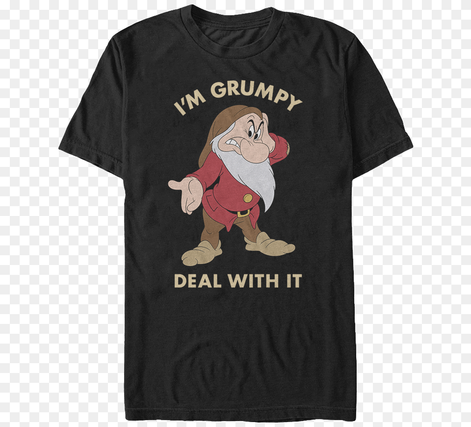 I M Grumpy Disney T Shirt Disney T Shirts, Clothing, T-shirt, Baby, Person Png Image