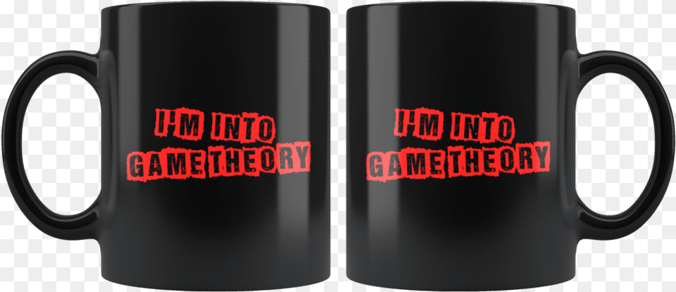 I M Into Game Theory 11oz Black Mug Mug, Cup, Beverage, Coffee, Coffee Cup Png