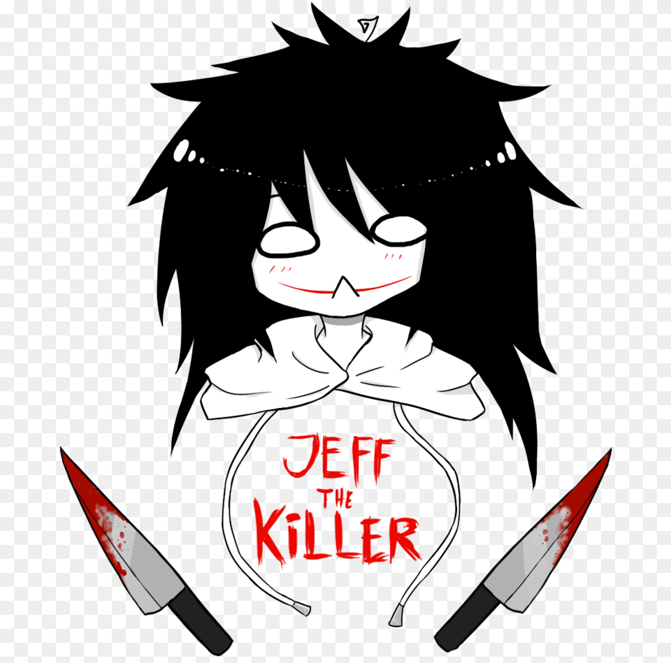 I M Not Cute Jeff The Killer Stickers, Book, Comics, Publication, Person Free Transparent Png