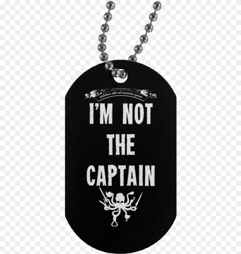 I M Not The Captain Grandfather Promises To Grandson, Accessories, Jewelry, Necklace, Pendant Free Png Download