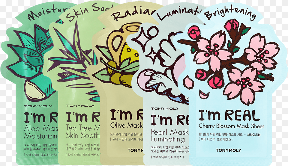 I M Real Combo 2 Im Real Face Mask, Advertisement, Herbal, Herbs, Plant Png