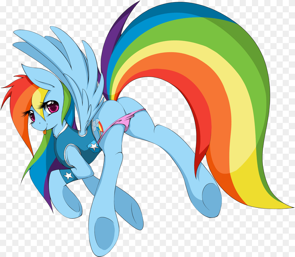 I M Sorry Rainbow Dash I Just Couldn T Shade Mlp Ponies In Panties, Art, Graphics, Book, Comics Free Png Download