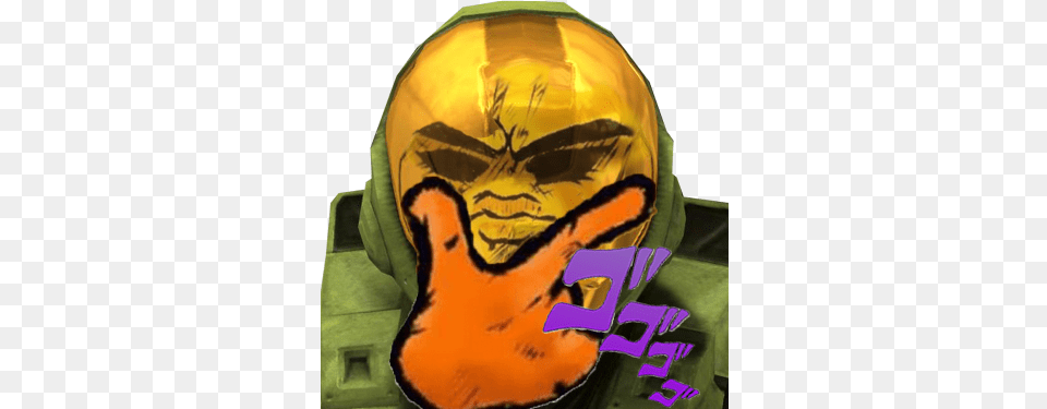 I Made A Discord Emoji For Halo Customs Server Iu0027m In Supervillain, Helmet, Person Free Png