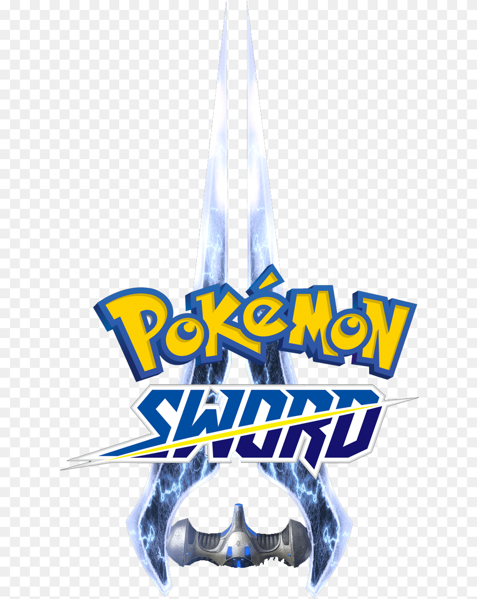 I Made A Dumb Thing Pokemon Sword And Shield Logo, Weapon, Blade, Dagger, Knife Png