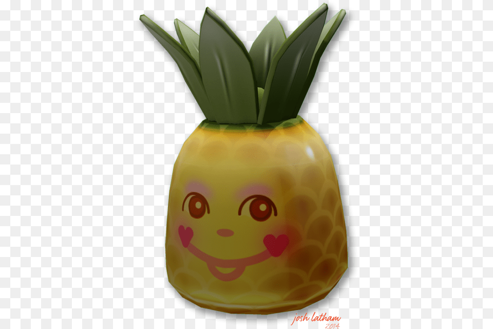 I Made A Little Baby Pineapple With Background Pineapple, Food, Fruit, Plant, Produce Free Png