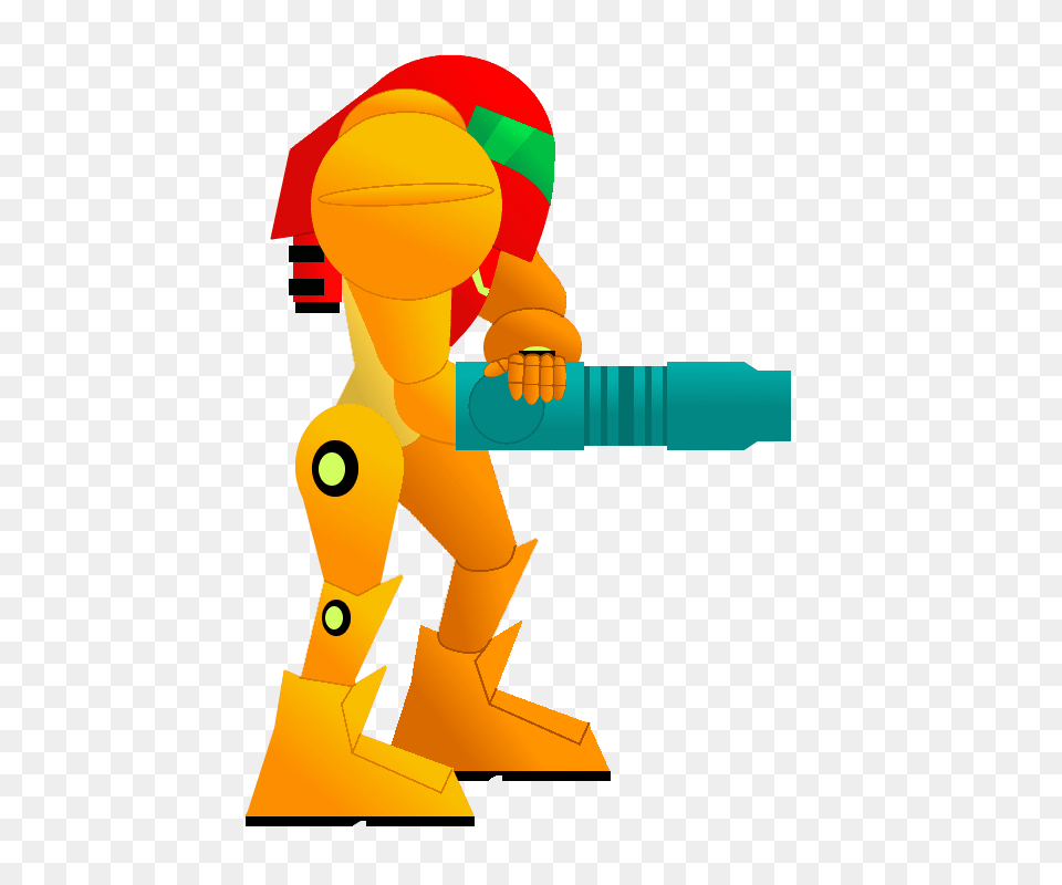 I Made A Samus Clipart Thing When Bored Metroid, Robot, Baby, Person Png