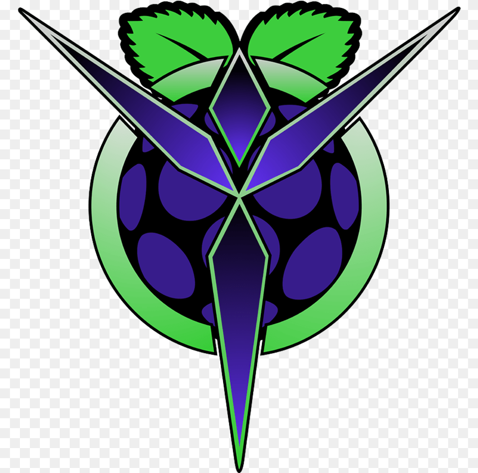 I Made A Vanu Wallpaper Icon For A Raspi Mumble Server Blockchain Iot Raspberry Pi, Green, Symbol, Leaf, Plant Free Png Download