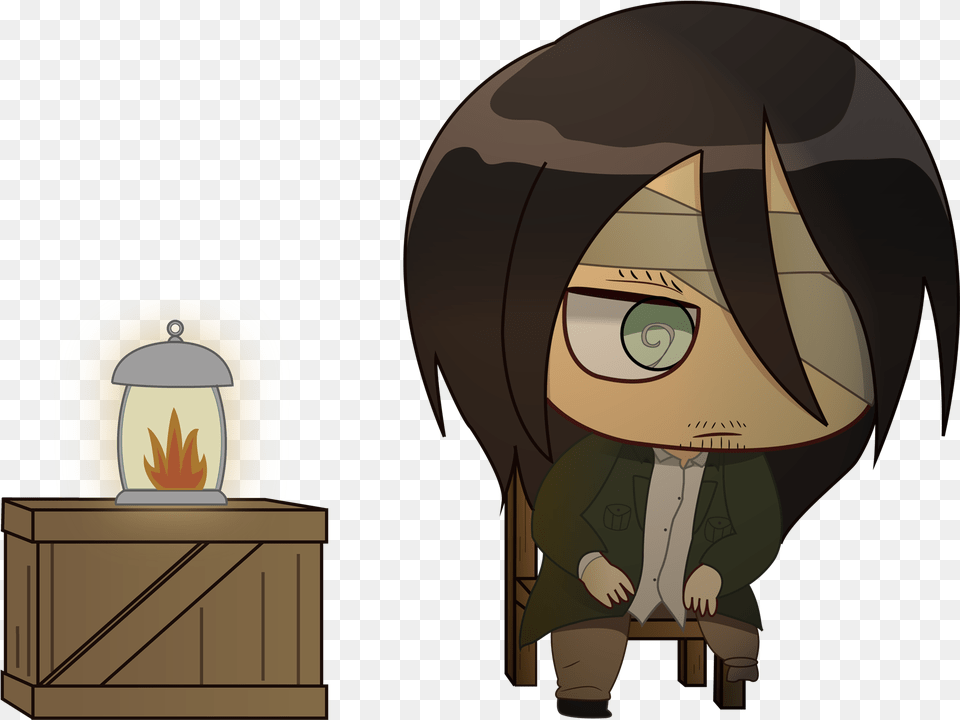 I Made An Alternative Image Here Featuring A Really Attack On Titan Hobo Eren, Book, Comics, Publication Free Png Download