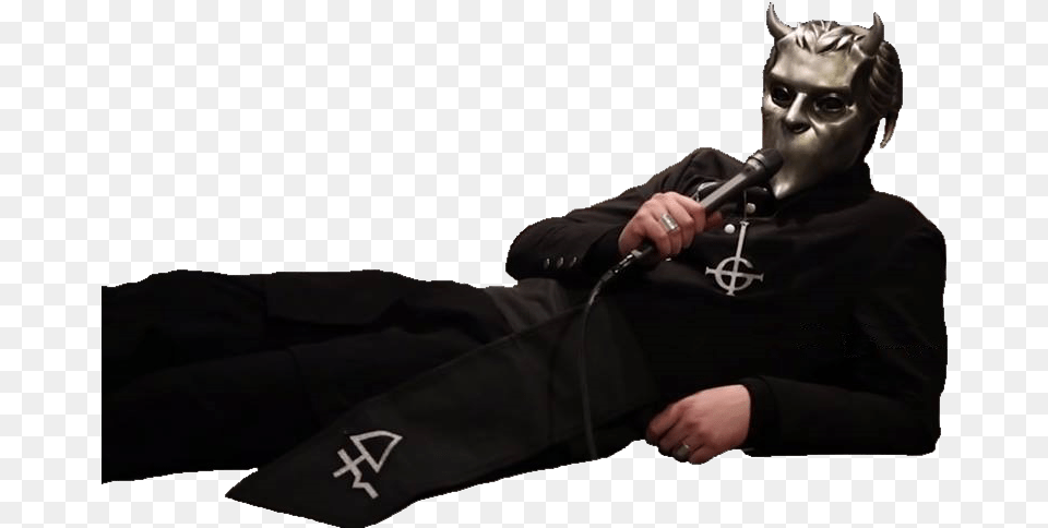 I Made An Edit Of Omega From The Nameless Ghoul Top3 Sitting, Microphone, Electrical Device, Performer, Person Png