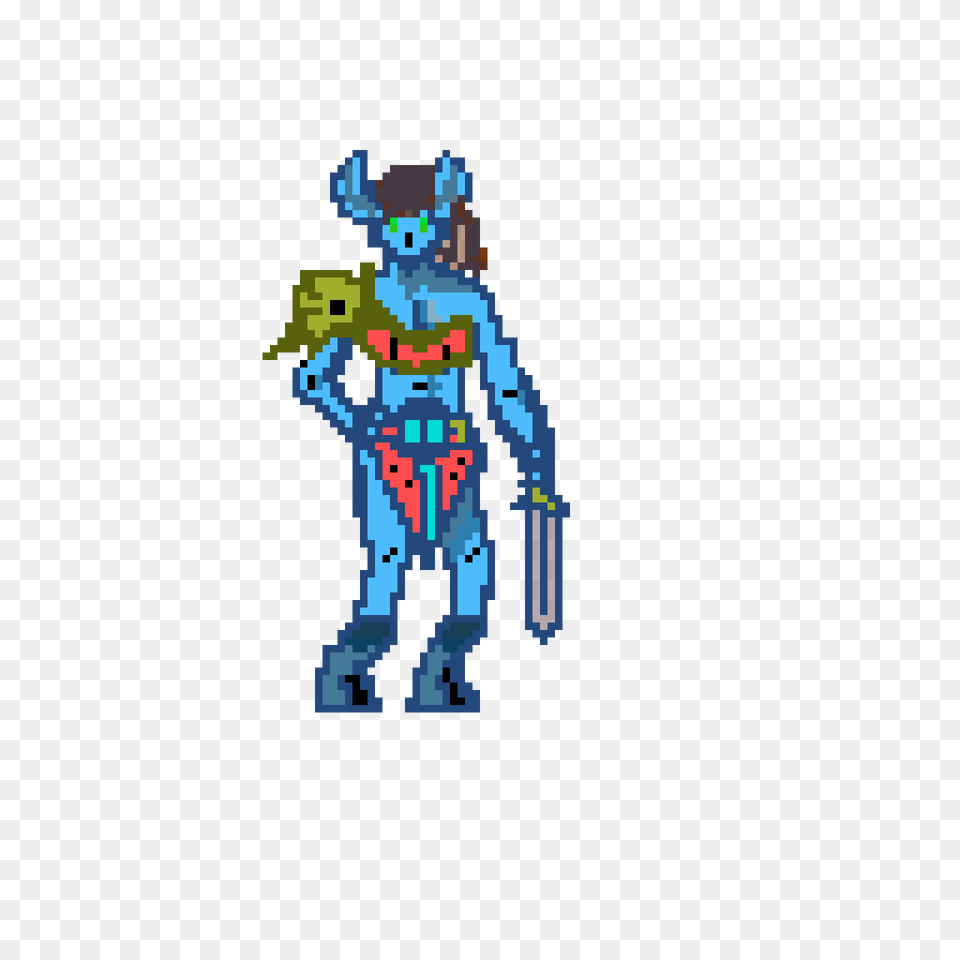 I Made Some Draenei Pixel Art, Person Png Image