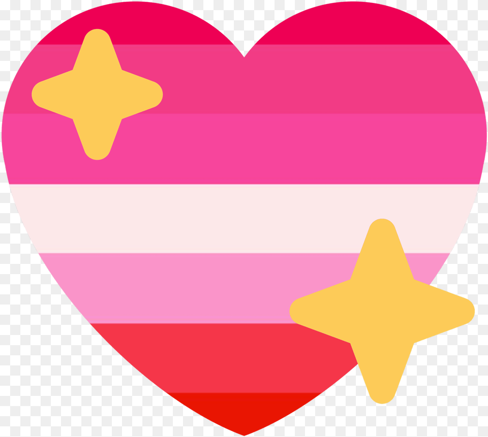 I Made Some Lgbt Sparkle Heart Emojis Transparent Pride Heart Emoji, Symbol Free Png Download