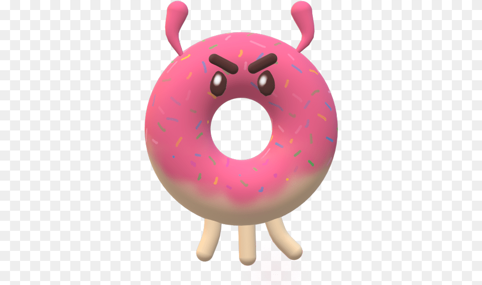 I Made Space Donut In Paint 3d Happy, Food, Sweets Png