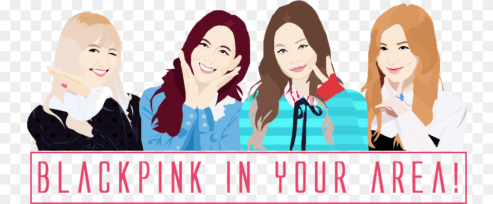 I Made This Blackpink Vector Art If You Want More Girl, Adult, Person, People, Woman Free Png