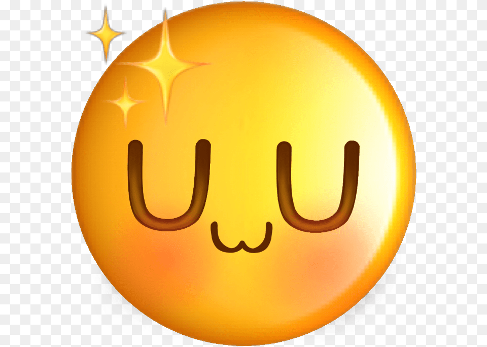 I Made This Uwu Emoji Because Why Not Smiley, Logo, Nature, Outdoors, Sky Free Png