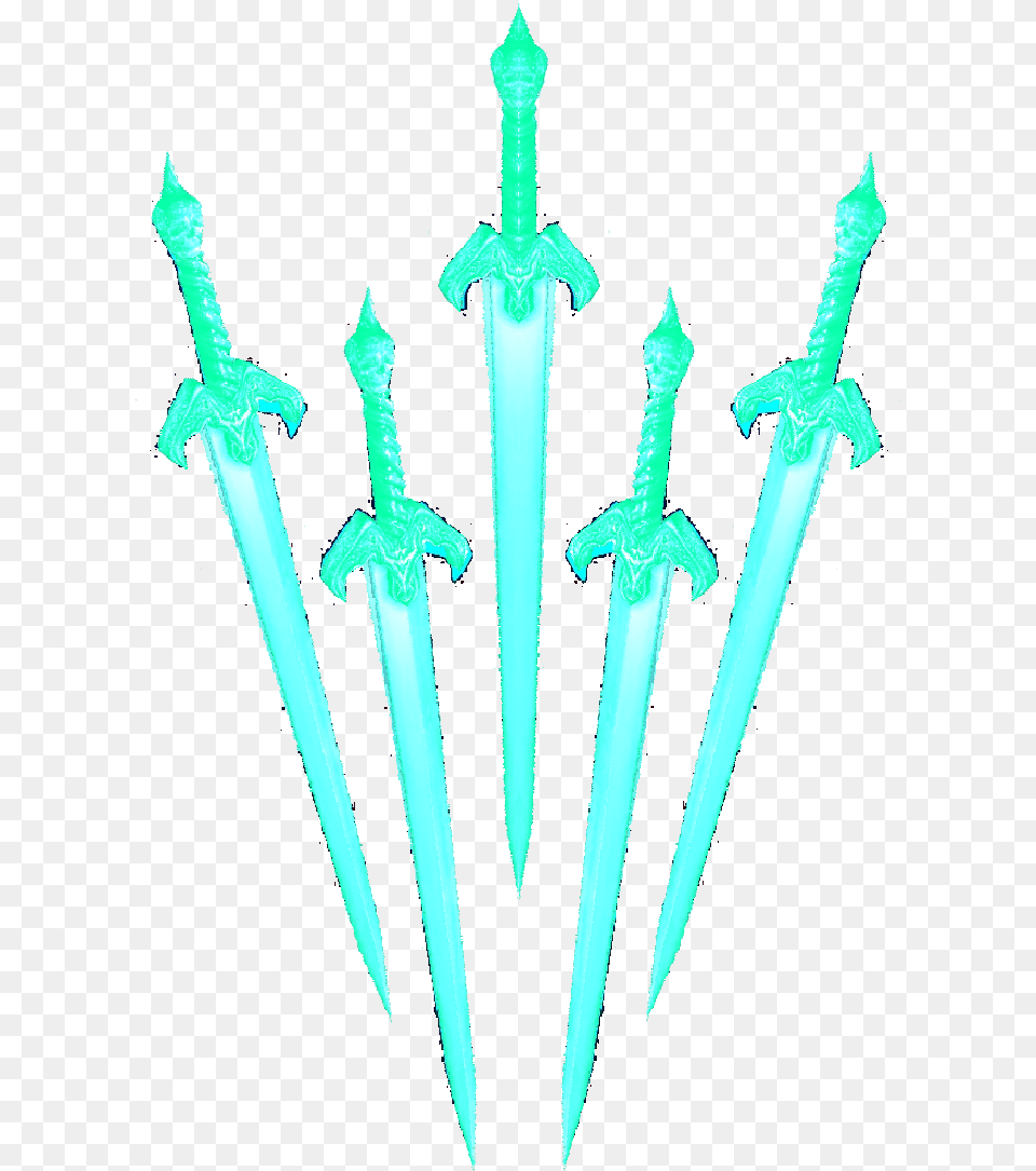 I Made Vergil S Summoned Swords From Dmc3 Devil May Cry 3 Vergil Summoned Swords, Sword, Weapon, Blade, Dagger Free Png Download