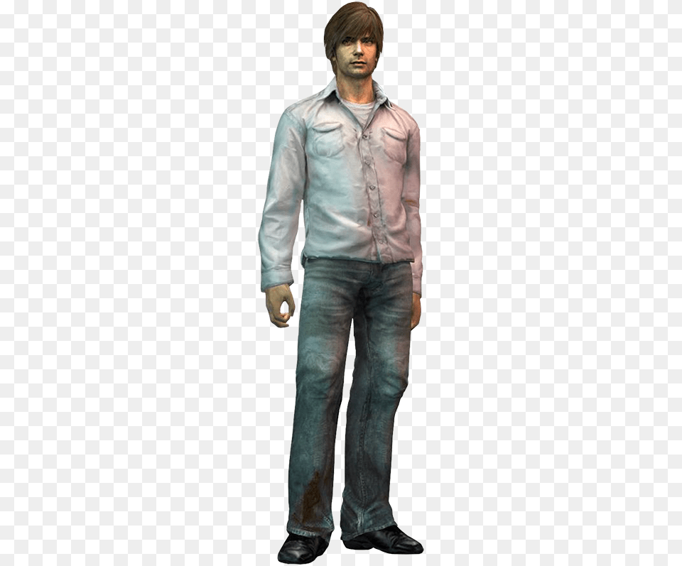 I Mean Look At Him Silent Hill 4 Henry, Clothing, Pants, Adult, Shirt Png