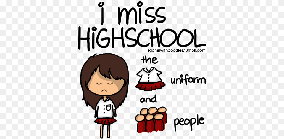 I Miss High School Life, Book, People, Person, Publication Free Png