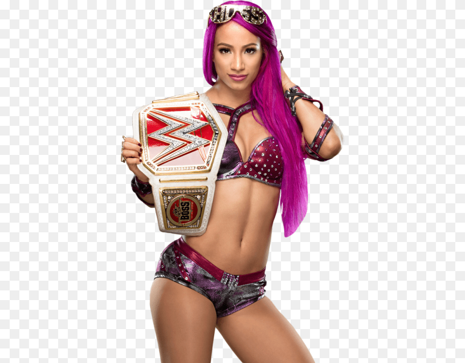 I Need 5 Wrestling Challengeday Sasha Banks Smackdown Womens Champion, Adult, Female, Person, Woman Png Image