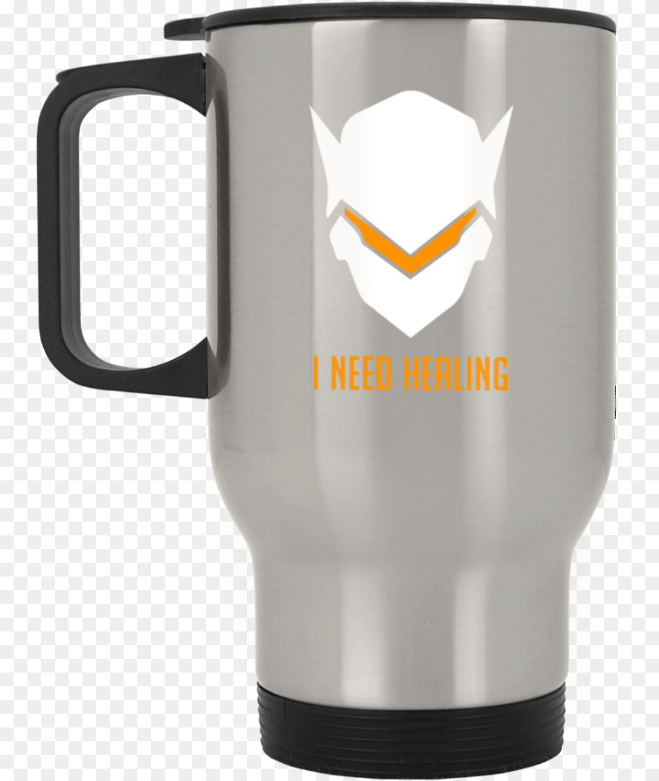 I Need Healing Genji Mask Genji Face Overwatch Icon Father To Son Funny Quotes, Cup, Beverage, Coffee, Coffee Cup Free Transparent Png