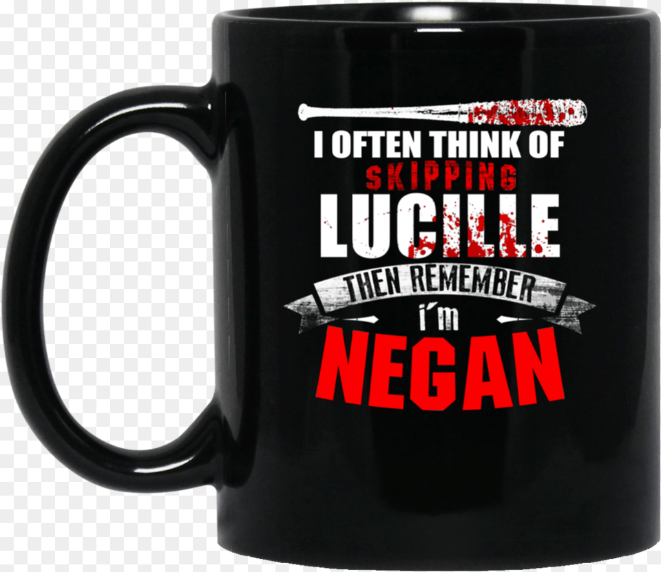 I Often Think Of Skipping Mug The Walking Dead Lucille, Cup, Beverage, Coffee, Coffee Cup Png Image