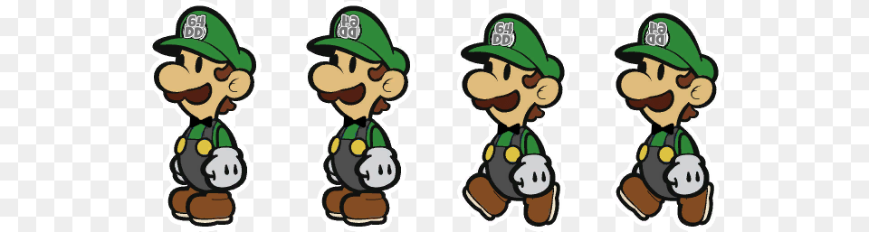 I Paper Mario Luigi Sprite, Baby, Person, Face, Head Free Png