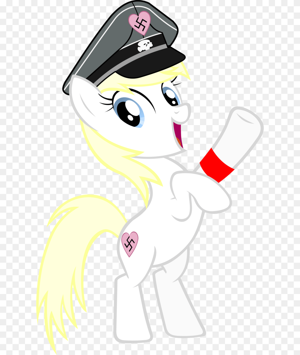 I Present You Aryanne The Nazi Oc Pony Cartoon, Baby, Person, Face, Head Png