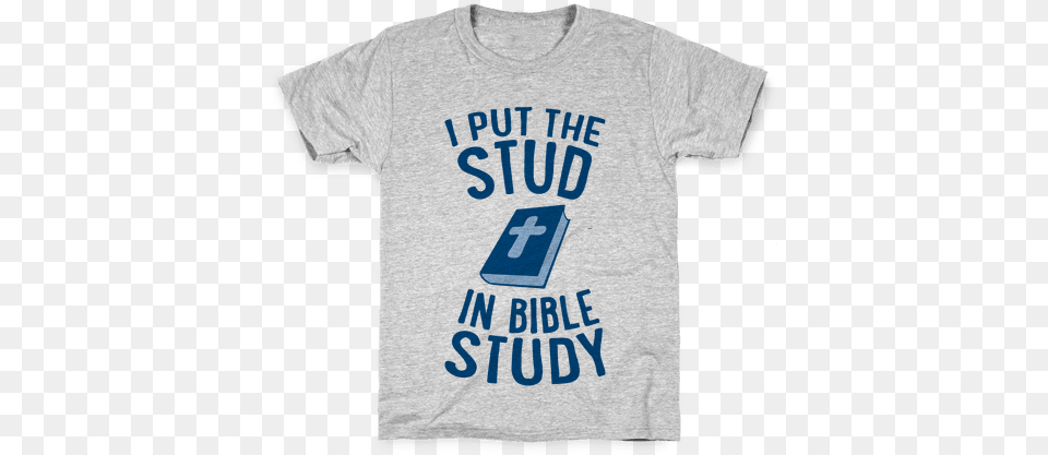 I Put The Stud In Bible Study Kids T Shirt Baby Onesie Take It Slow Sloth T Shirt Funny T Shirt, Clothing, T-shirt Png