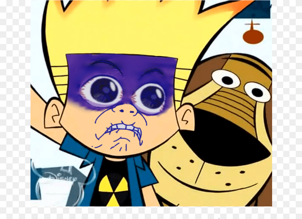 I Put Totty39s Face On Johnny Test Johnny Test And Dukey, Head, Person, Baby, Cartoon Free Png Download
