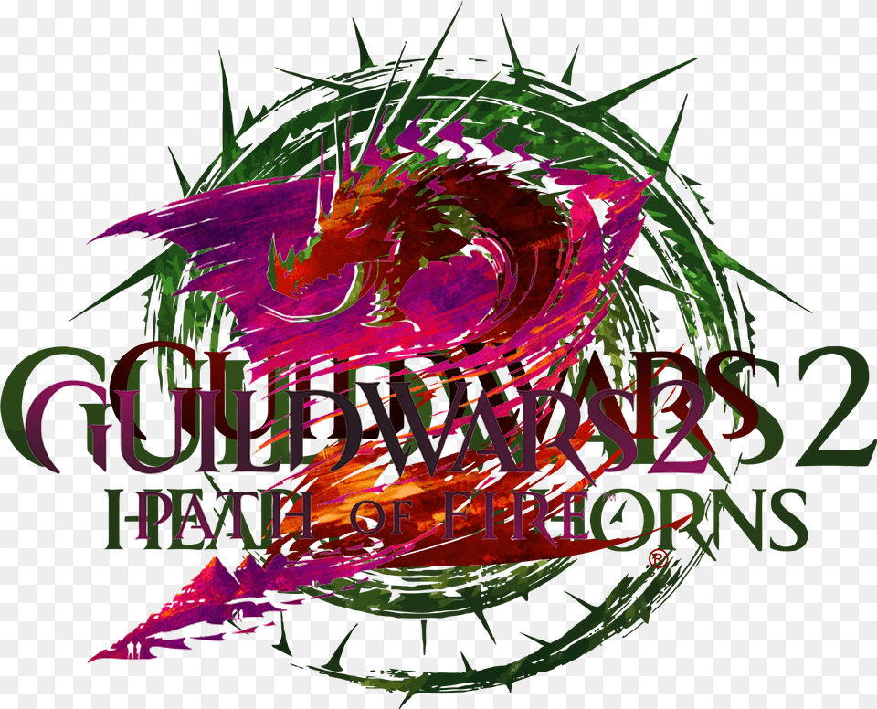 I Really Like The Gw2 Logos And Was Curious How They Guild Wars 2 Heart Of Thorns Free Transparent Png