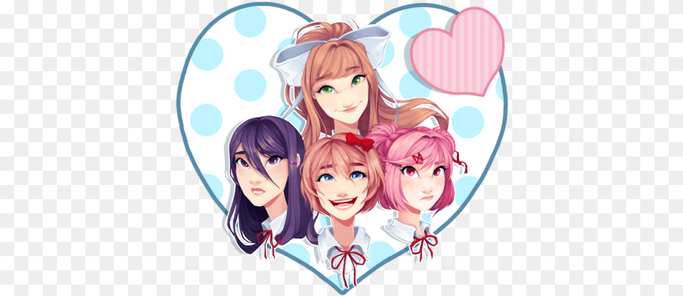 I Recently Played Doki Doki Literature Club And I Drawing, Publication, Book, Comics, Adult Free Png