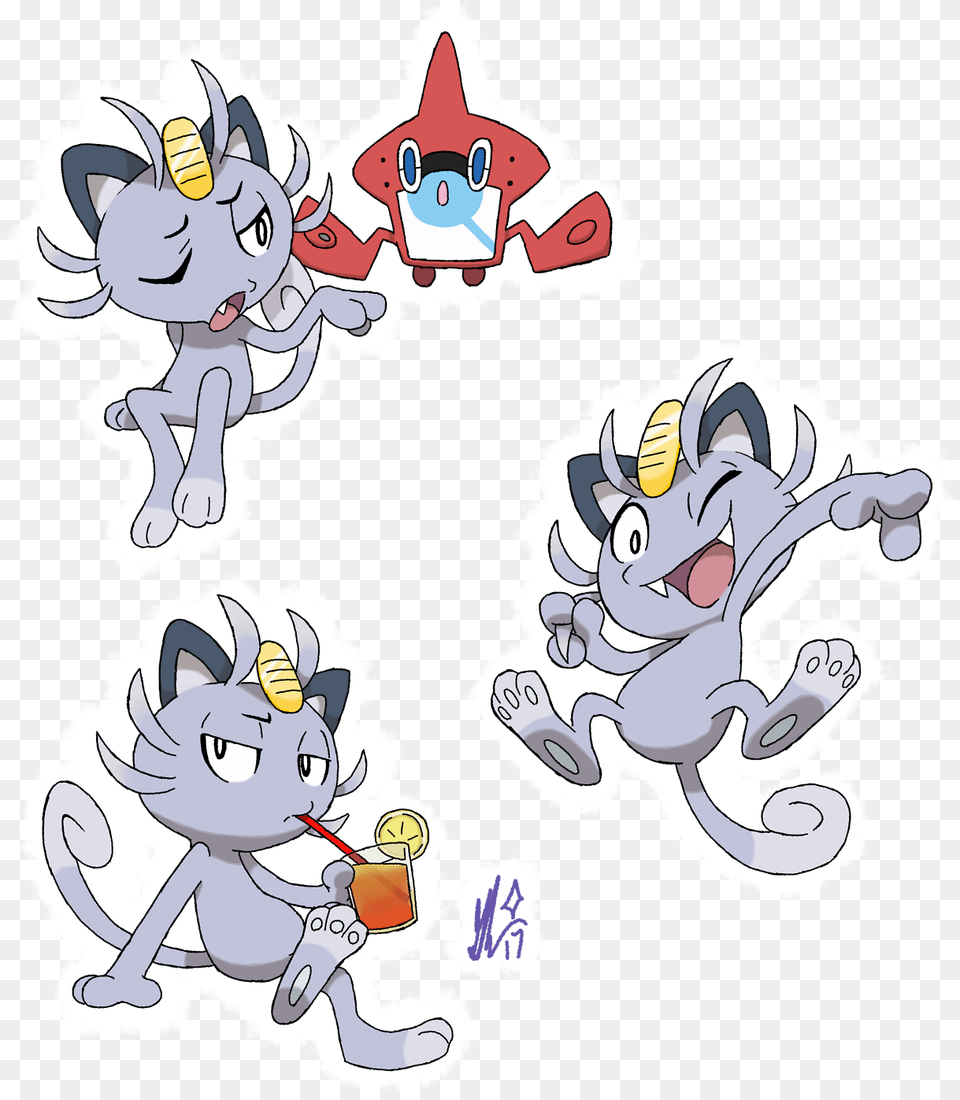 I Recently Realized I Absolutely Love Alola Meowth Meowth X Alolan Meowth, Book, Comics, Publication, Baby Free Png Download