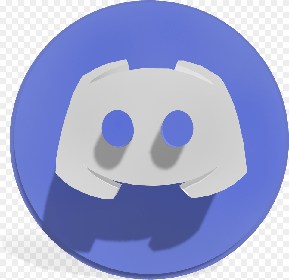 I Recreated The Discord Icon With 3d Happy, Disk Free Png Download