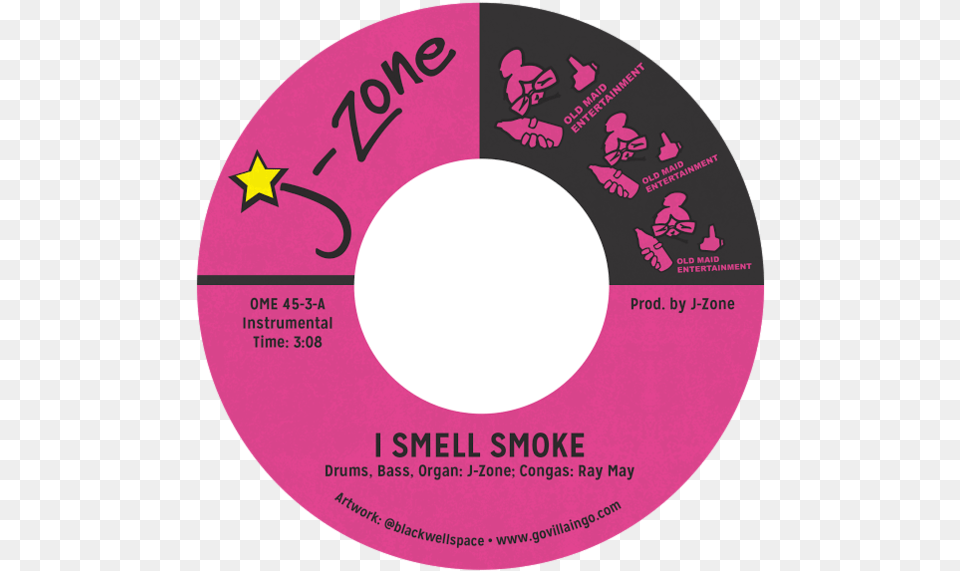 I Smell Smoke Time For A Crime Wave J Zone I Smell Smoke, Disk, Dvd Png