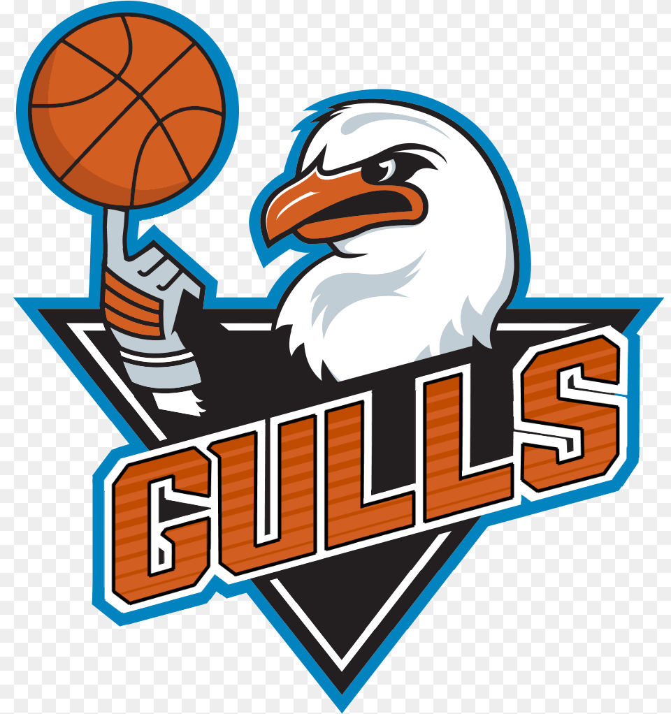 I Stole The Gulls Logo And Reworked It For My Nba 2k17 Mygm San Diego Gulls Logo, Animal, Beak, Bird, Face Png Image