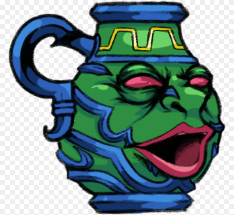 I Summon Pog Of Greed Which Allows Me Pot Of Greed Pog, Jar, Pottery, Person, Vase Free Png Download