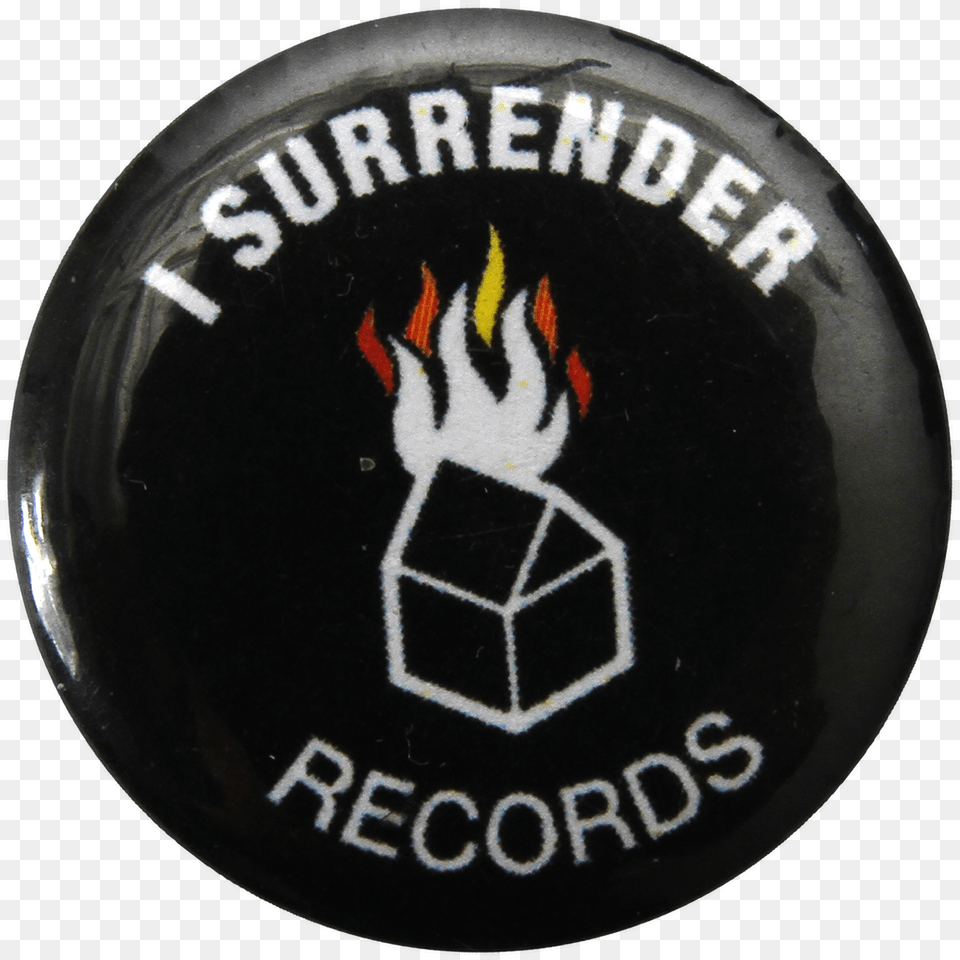 I Surrender Records Logo Pin 0 Download Xl Recordings, Badge, Emblem, Symbol, Plate Free Transparent Png