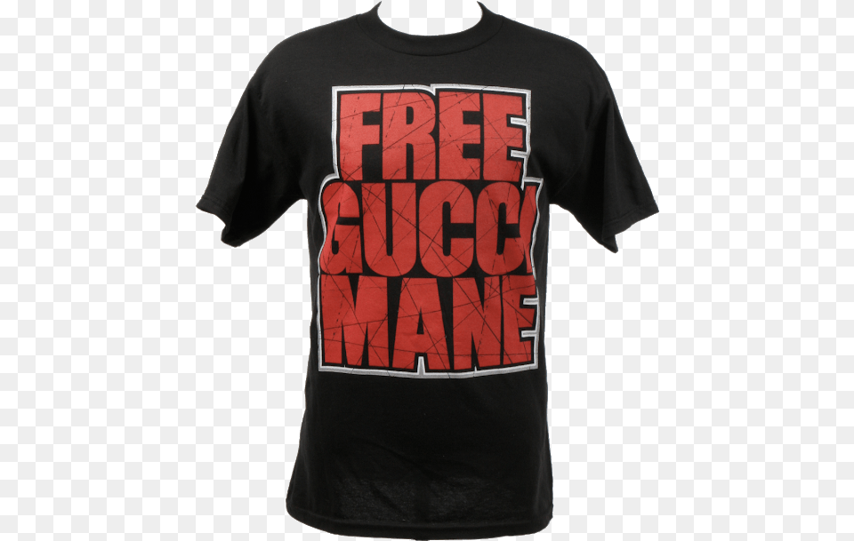 I Think Gucci Mane Has More T Shirts Than He Does Record Gucci Mane Shirt, Clothing, T-shirt Free Png Download